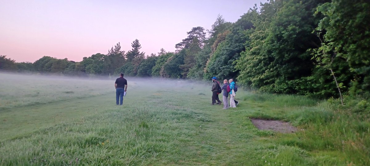 Lovely morning for a Dawn chorus  and moth trapping at the #Bioblitz organised by Keep #Kilkenny Beautiful.
Looking forward to the rest of the day's activities.