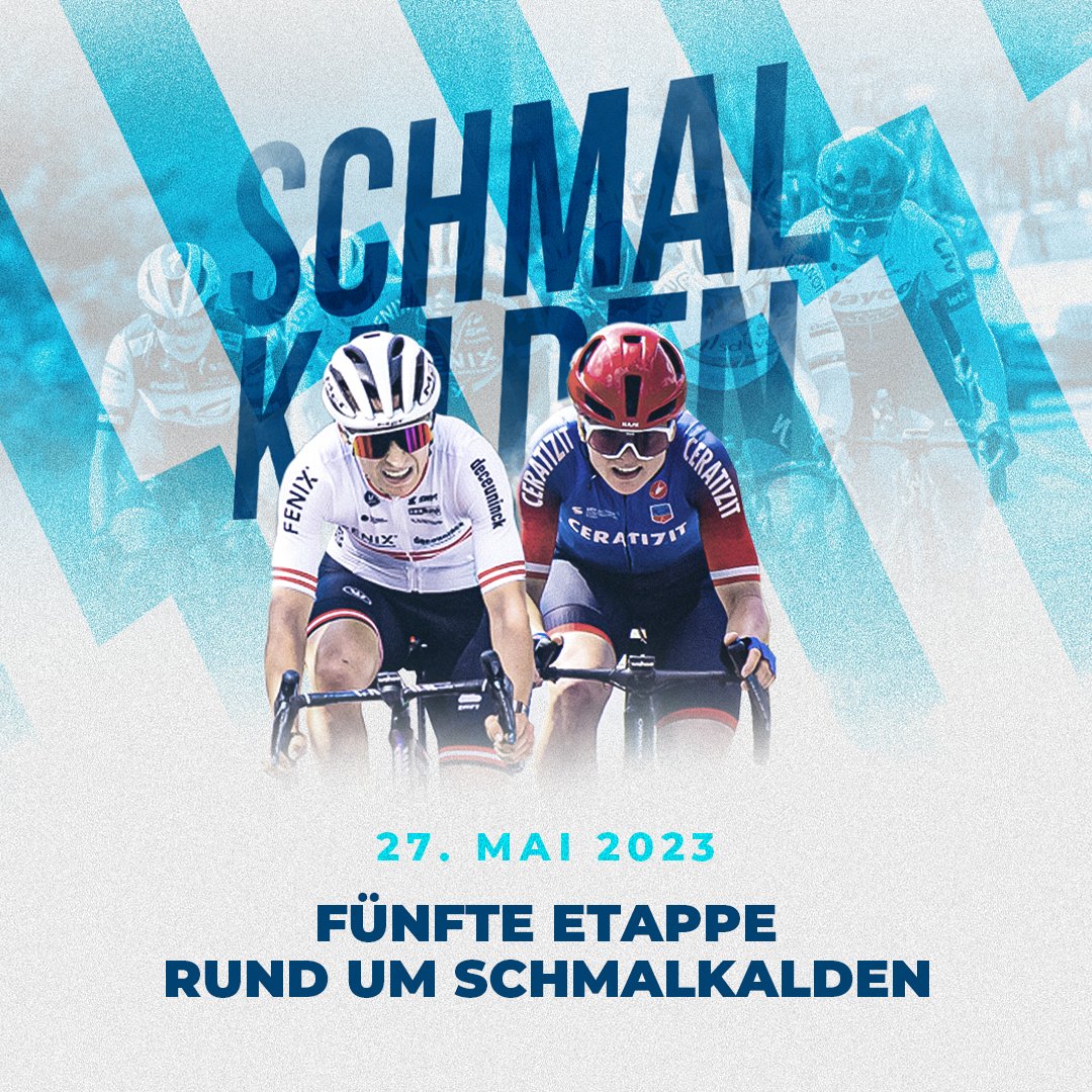 Hallo und guten Morgen aus dem sonnigen Schmalkalden! Die LOTTO Thüringen Ladies Tour macht Halt im Herzen des Thüringer Waldes. Auf der 5. Etappe warten auf die Damenelite 133 Kilometer mit bergigem Profil und zahlreichen Höhenmetern. Wer hat heute die besten Bergbeine? #ltlt23