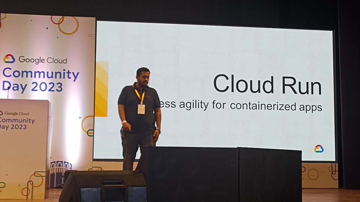 SriChai50891192's tweet photo. KEYNOTE-6:

How to upload and run a code?
Services in gcp:
Compute engine, cloud functions,cloud storage, containers, App engine etc.Good fit and constraints in each service.Good understanding in pro's and con's by @vaibhavmalpani
#GCCDPune
#GCCDPune23
#GDGCloudPune
#GoogleCloud https://t.co/qgvKiXu5O7