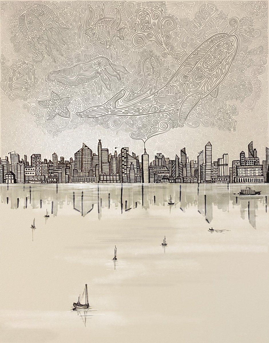 Human Hubris 
How we try to be gods in our short time inside of learning, loving and living to the fullest. 
Surely we don’t just see opportunity but also obligation to look after each other and the planet.

Collab with <a href="/Liniika_art/">Liniika</a> <a href="/foundation/">Foundation 🌐</a>