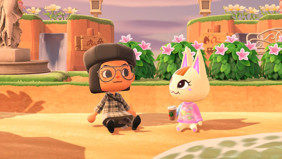 viv_crossing's tweet photo. get u someone who looks at u the way merry does #AnimalCrossing #ACNH #NintendoSwitch https://t.co/tWsvGQN5W2