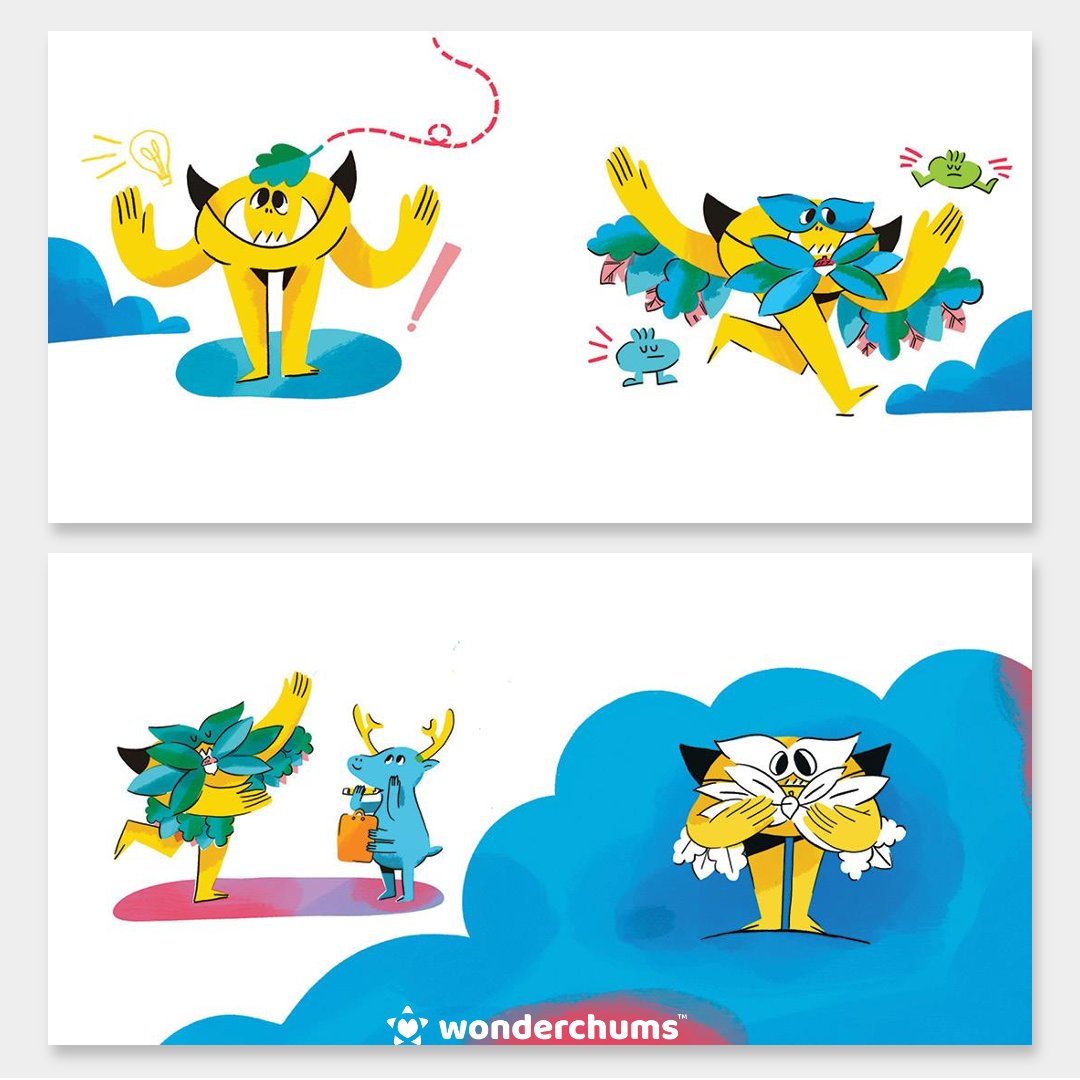 Oh, how I wish I had a superpower to help me show my dancing and singing talents to the other wonderchums, he said.   From our 'Melkin and the Courage Superpower' storybook.   #wonderchums #melkinthewonderchum #digitalcharacters #superpowers #selfesteem #innerstrength #strength