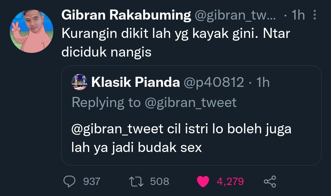 Ini sudah kurang ajar! 

Nanti klo beneran dicyduk nangis. Emang dipikir pake akun anonim ga bisa kelacak IP address-nya.

Kamu <a href="/p40812/">Klasik Pianda ( ian )</a> buzzernya wantoa?