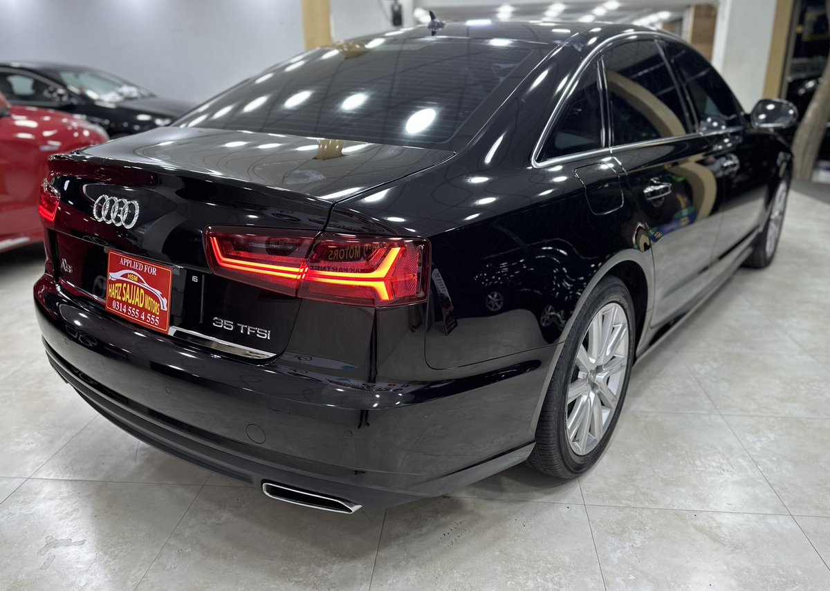 HsmMotors's tweet photo. #Audi_A6 35 TFSI ( Business Package ) #NewShape
#Sunroof_Edition
Model 2015 Punjab Registered 2016
Total Genuine Paint with Beige Interior
Parking Sensors Drive Selection Mode
Rear Blinds Memory Leather Electric Seats 💺
Wooden Inlays Luxury Interior https://t.co/OZ5BXPzgZ5