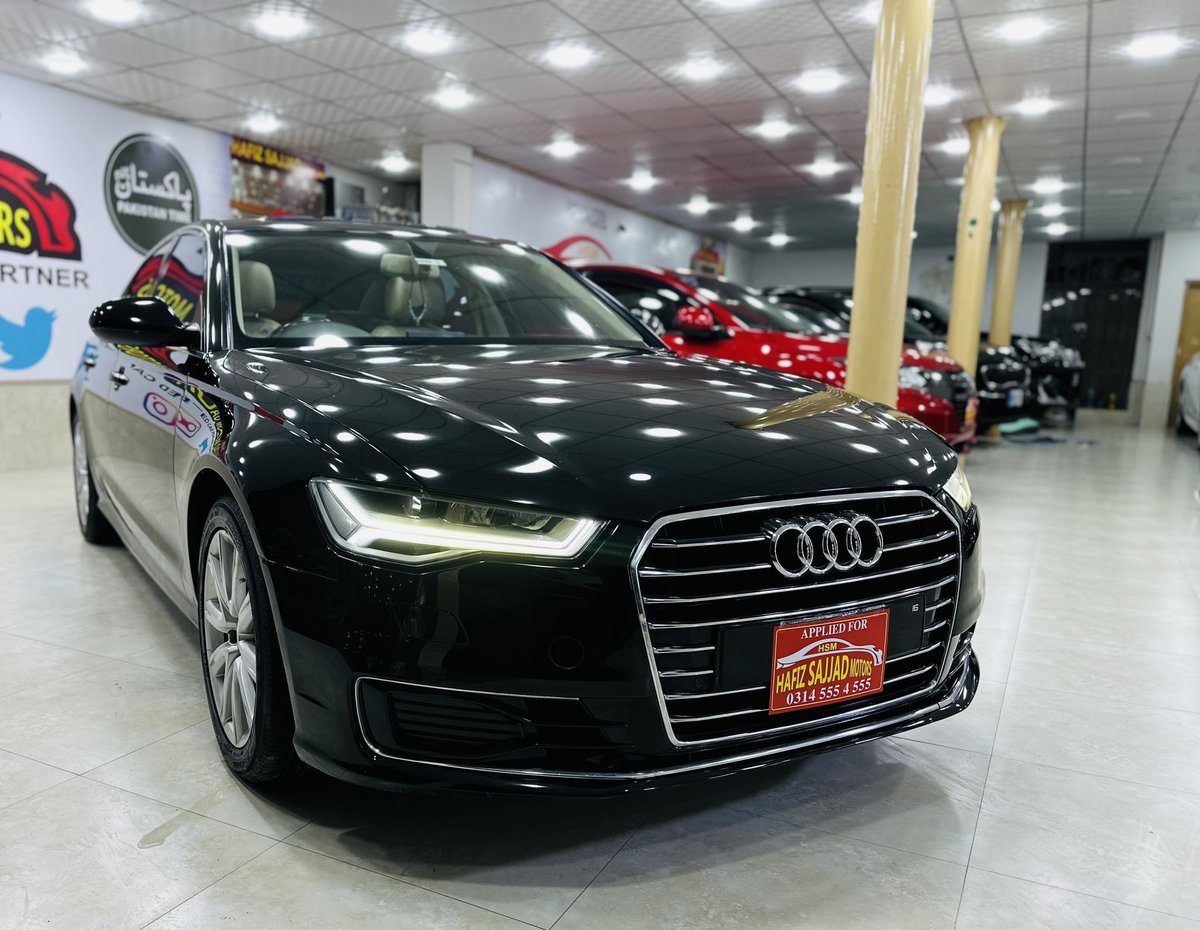 HsmMotors's tweet photo. #Audi_A6 35 TFSI ( Business Package ) #NewShape
#Sunroof_Edition
Model 2015 Punjab Registered 2016
Total Genuine Paint with Beige Interior
Parking Sensors Drive Selection Mode
Rear Blinds Memory Leather Electric Seats 💺
Wooden Inlays Luxury Interior https://t.co/OZ5BXPzgZ5