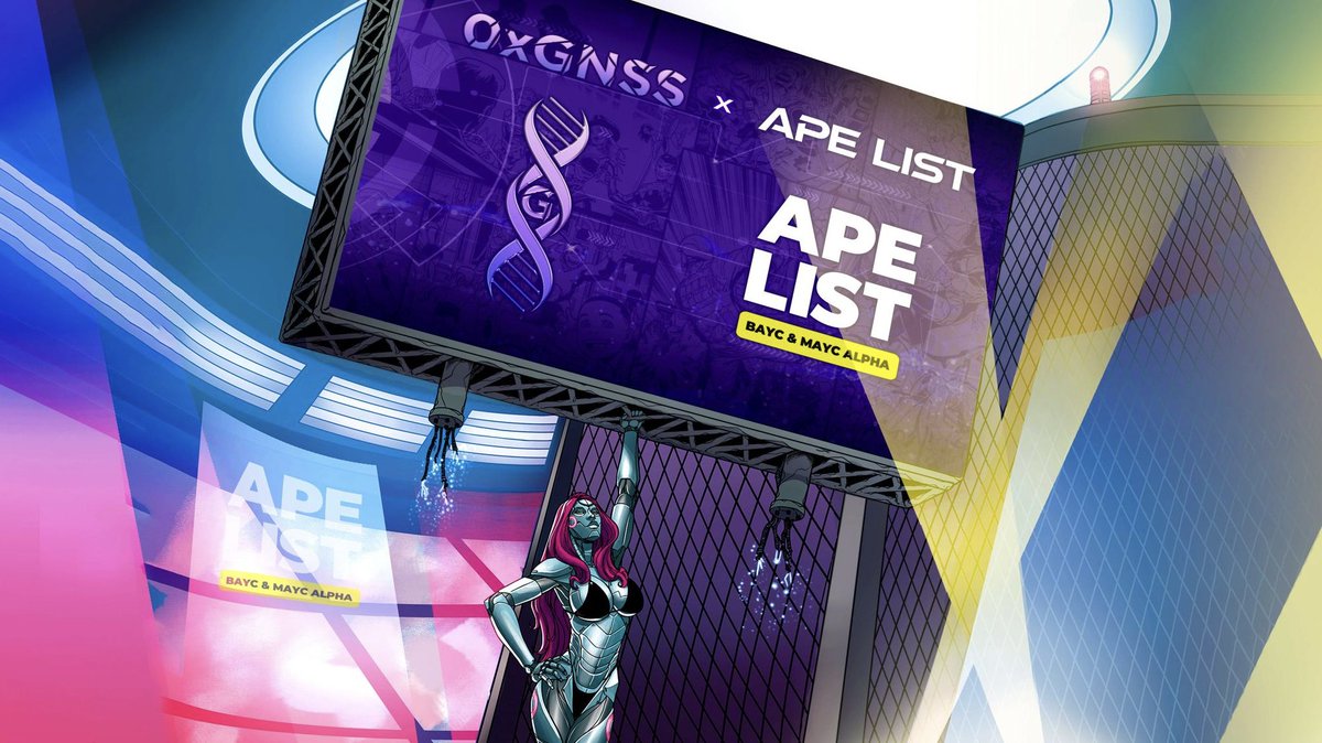 🎉 WL GIVEAWAY 🎉

We are giving away 2x whitelists for 0xGNSS!

To Enter:

✅ Follow <a href="/TheApeList_/">Ape List</a> &amp; @0xGNSS
✅ Like &amp; Retweet
✅ Tag 3 NFT Friends

Winners in 24 hours ⏰