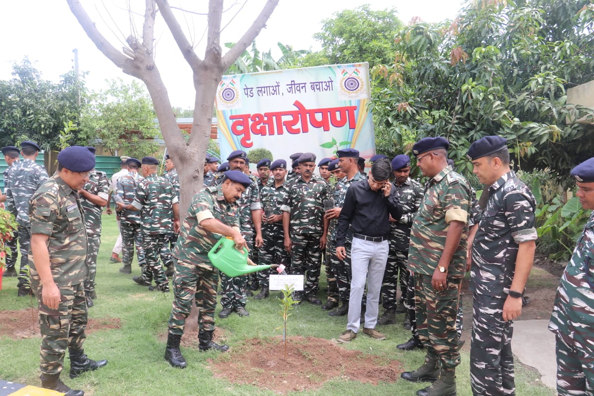 #MissionLiFE  : Lifestyle For Environment " ,Various Medicinal Plants were Planted  On 26-05-2023  at Unit HQ Of 160BN.<a href="/CrpfDg/">DG CRPF</a> <a href="/crpfindia/">🇮🇳CRPF🇮🇳</a> <a href="/PMOIndia/">PMO India</a> <a href="/HMOIndia/">गृहमंत्री कार्यालय, HMO India</a> <a href="/PIBIndiaMSME/">PIBIndiaMSME</a> <a href="/jammusector/">jammu sector crpf</a> <a href="/WSCRPF2016/">WESTERN SECTOR CRPF</a>