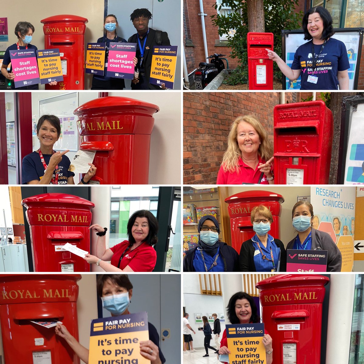 📮📮📮📮📮📮📮📮📮 Calling all RCN members on AfC contracts with #NHS If you do one thing this weekend, complete ✅ & post back your @theRCN #RCNStrike ballot 📨✊💪 So many NHS Trust hospitals have post boxes too👇 #SafeStaffingSavesLives #FairPayForNursing @RCNEastMids