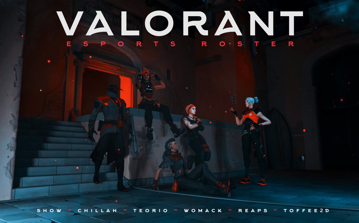 Introducing KillSquad VALORANT

The roster
🦹‍♂️<a href="/nzsHOWval/">KS sHOW</a>
🦹‍♂️<a href="/ChiliiaD/">Chillah</a>
🦹‍♂️<a href="/TeoRiooo/">TeoRio</a>
🦹‍♂️<a href="/DonnyWoshack/">Womack</a>
🦹‍♂️<a href="/reapsoce/">reaps</a>
🦹‍♂️<a href="/Toffee2d_2/">Toffee2D</a>

#AimToKill🎯