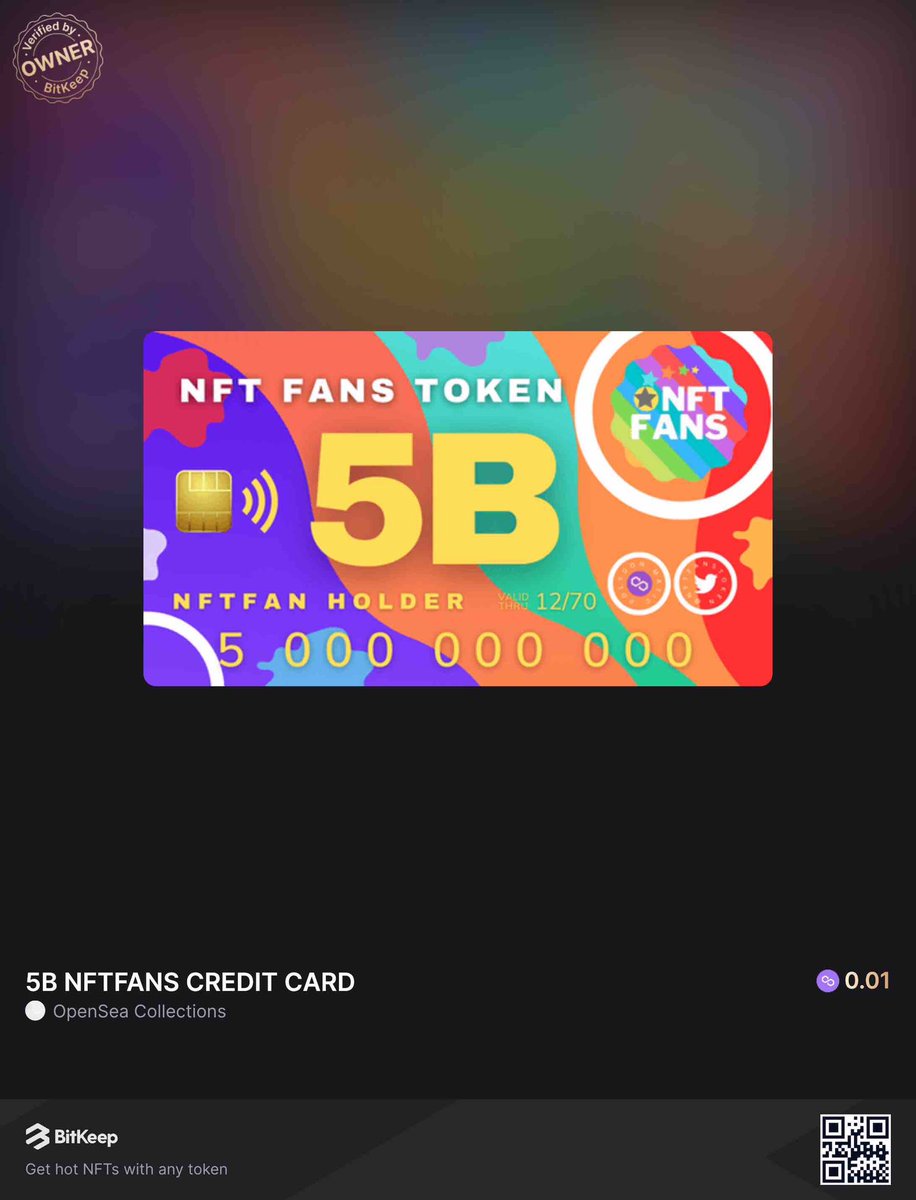 NFT FANS TOKEN tweet media