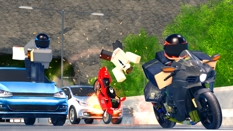 afrblx1's tweet photo. 🏍️Play Motorcycle Mayhem; Speed through traffic and earn gears - then unlock more motorcycles to play with!
#Roblox #RobloxDev #RobloxMotorcycle
Newest addition to Roblox: https://t.co/K5cRR7L1j5 https://t.co/xJxaRv9ntz