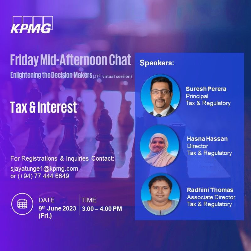 SureshIvan's tweet photo. Webinar on 9th June on tax and Interest https://t.co/5FDCF2xblc
