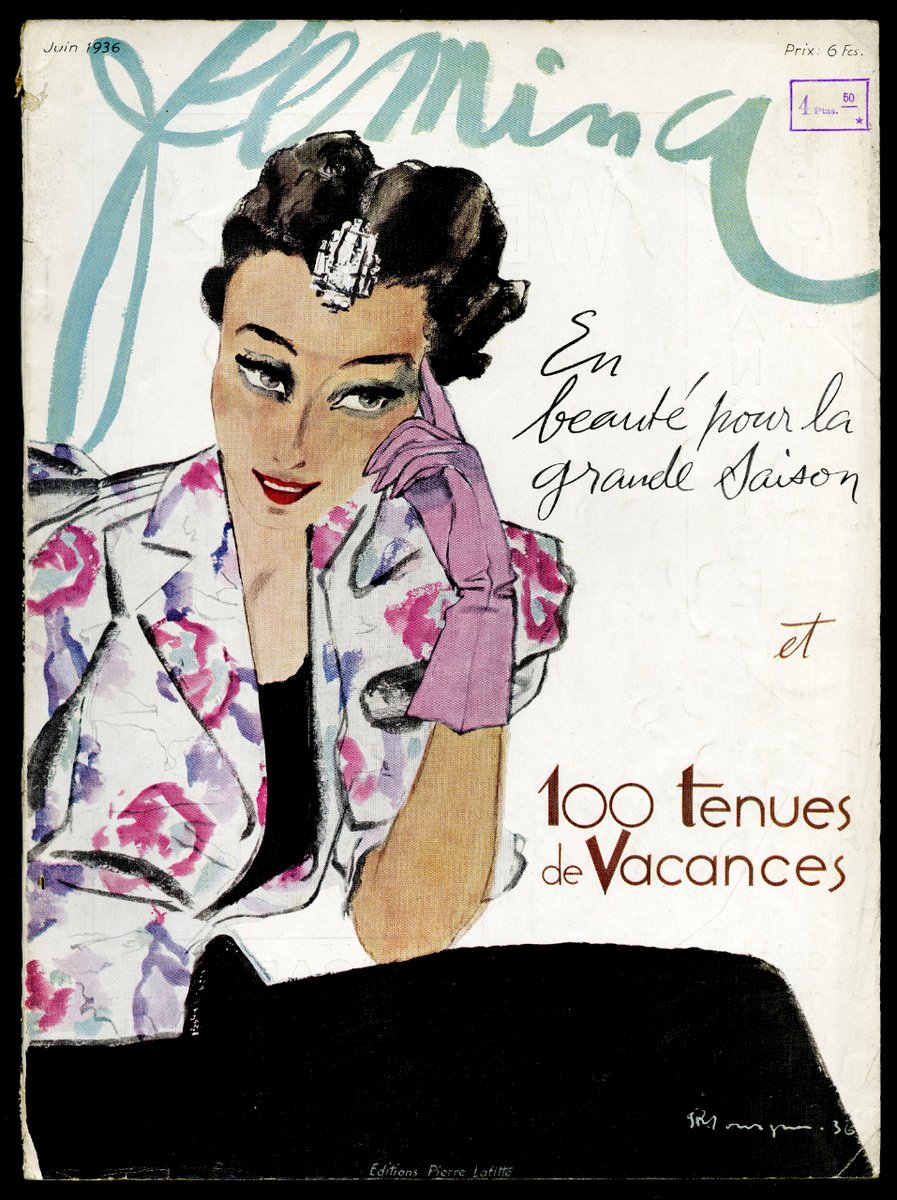 #7dies7cobertes de #Femina

📆6/7

Núm. 6 (juny 1936)

De les nostres #revistesdedisseny 
De nuestras #revistasdediseño 
From our #DesignMagazines 

#7days7covers #coverdesign
#moda #fashion #fashiondesign #mode