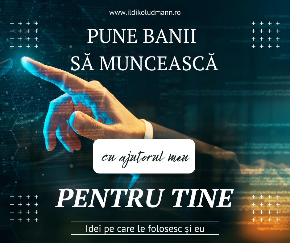 IldikoLudmann's tweet photo. Salut!

Pune banii să muncească pentru Tine!

De 5 ani investesc inteligent, diversificat atât pe bursa din România cât și în extern.
Vreau să-ți arăt și ție cum poți investi pe bursă.

Nu mai aștepta!

https://t.co/6wswIz3VOH

#bani #banionline #investiții #bursă #businessonline https://t.co/955MklMNKX