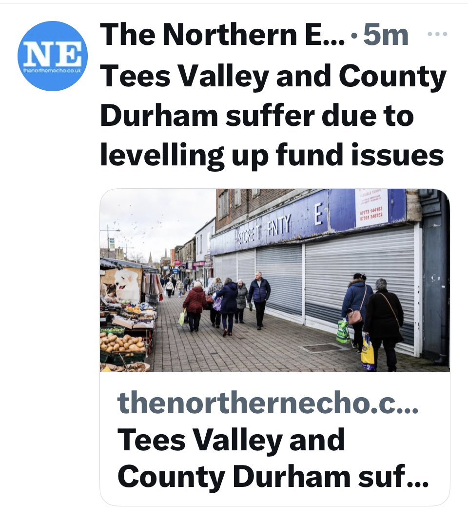 These 2 posts next to one another on my TL from the main local newspapers. People of Teesside and the Tees Valley: ffs, don’t be duped again. Ffs, don’t vote Tory. #truthonteesside #GTTONow