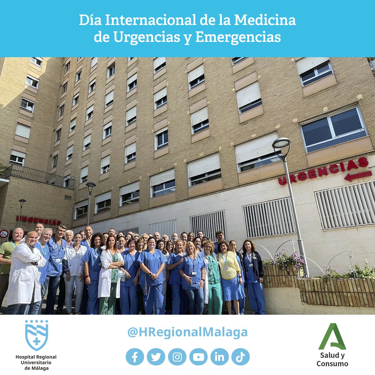 HRegionalMalaga's tweet photo. 🚑👩‍⚕👨‍⚕ Hoy es el #DíaInternacionaldelaMedicinadeUrgenciasYEmergencias  promovido por la @EuropSocEM  European Society for Emergency Medicine (EUSEM) 

#TuSeguridadNuestraPrioridad #SeguridaddelPaciente
#HRUMContigo @saludand 
+ https://t.co/G1m4r2CDBt