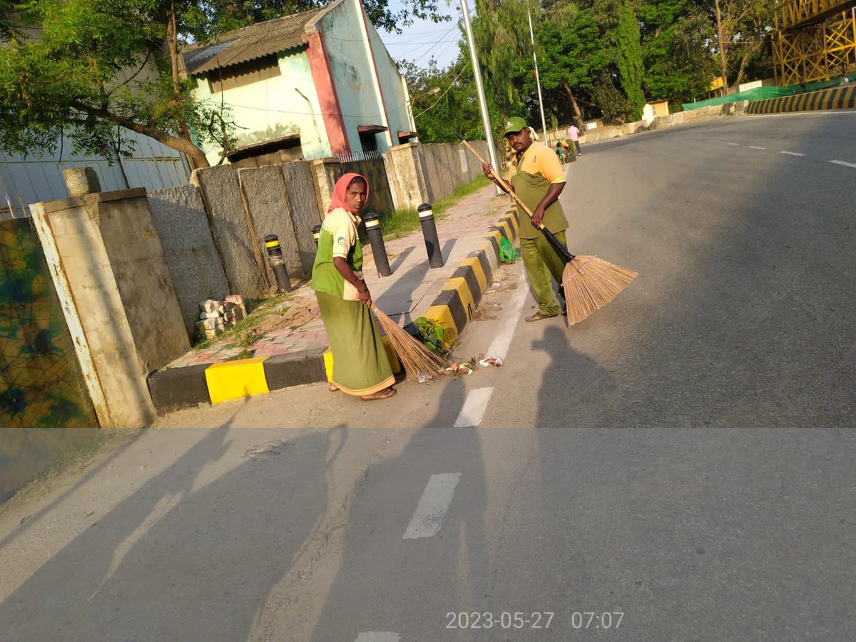 Mahadevapura Task ForceMobility on Twitter "Intensive cleaning of
