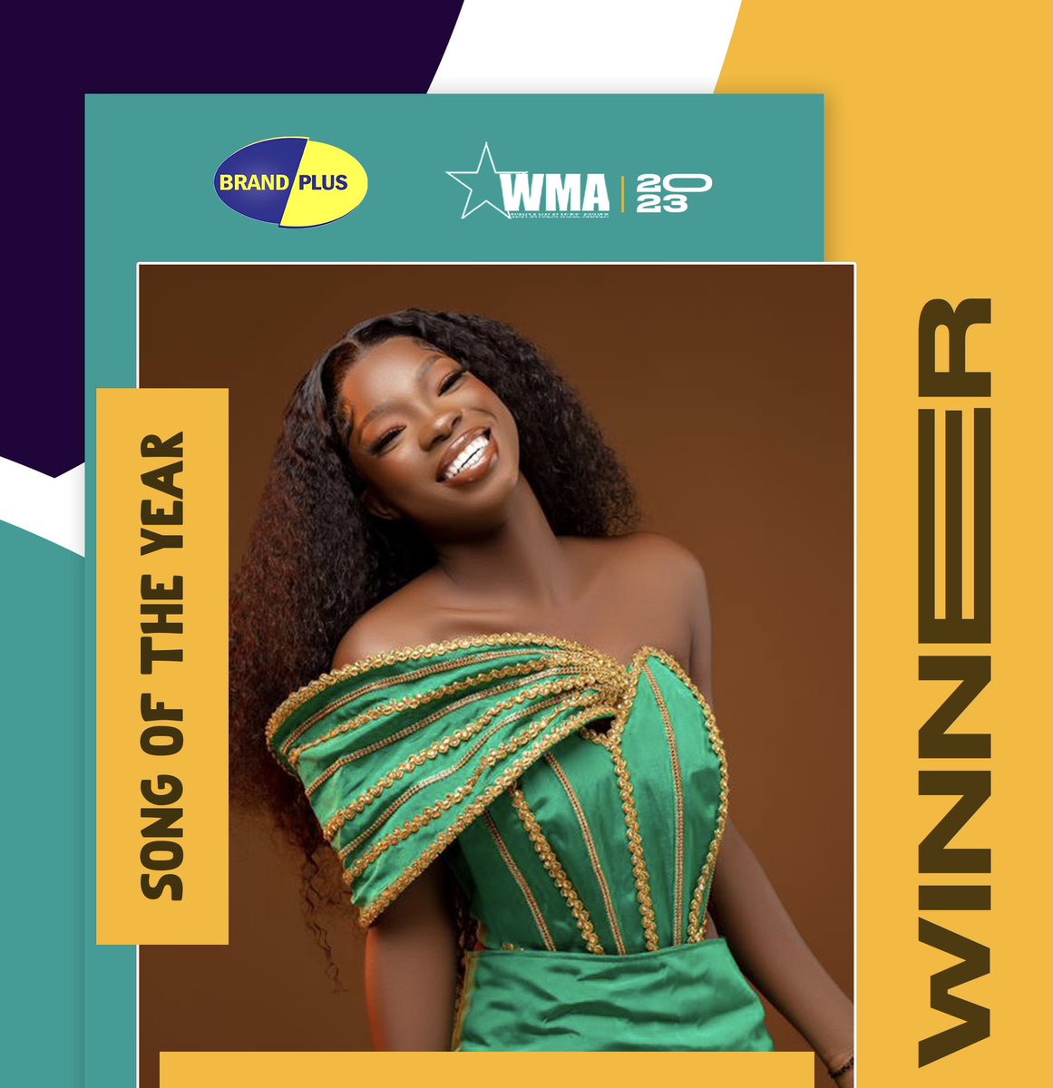 WINNER : SONG OF THE YEAR 🔥
Awa Gambia’s Meuno Ci Mane Dara is The song of the year 😍❤️

Awa is indeed breaking barriers ❤️🔥WMA2023 🥳🔥❤️

Congratulations 🎉 
#wma2023 #BiggerIsBetter