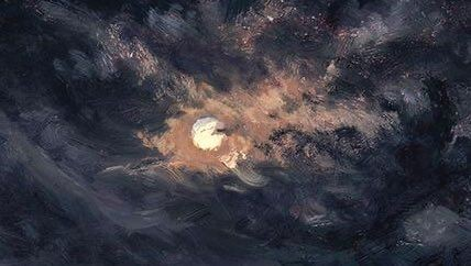 poeticalphotos's tweet image. moonlight in art
