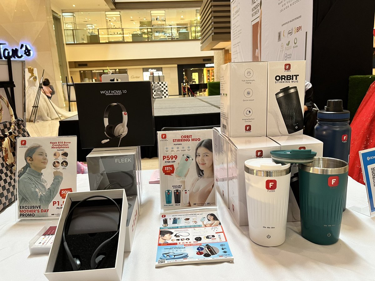 FleekPH's tweet photo. Hello #FLEEKFriends, pls visit our booth at 2nd floor EDSA Shangri-La Plaza Mall starting today until tomorrow and get up to 50% OFF on select FLEEK products. This is part of our post Mothers Day celebration in partnership with JOURNEY OF WONDER WOMEN event.

See you ❤️ #FLEEKPH https://t.co/pB8Gkc8uv7