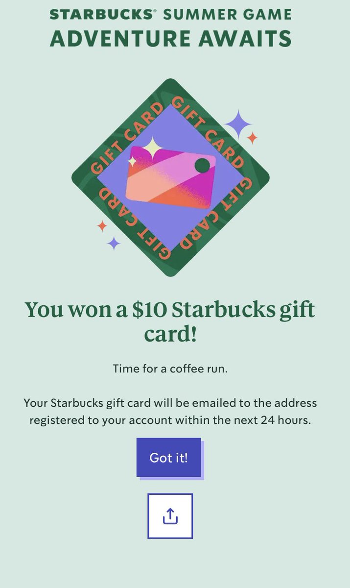 I won again