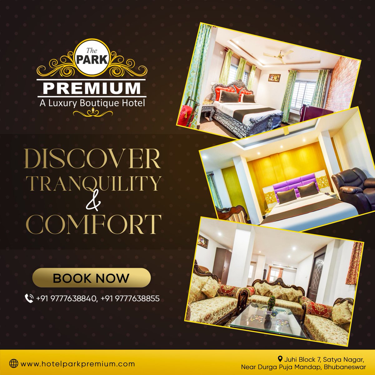 thepark_premium's tweet photo. Unwind and Rejuvenate in Our Luxurious Hotel Rooms!
Elevate Your Stay at @thepark_premium 

Book Now: +91 9777638840 | +91 9777638855

#bhubaneswarsmartcity #theparkpremium #bhubaneswardiaries #luxuryliving #accomodation #hotelroom #bhubaneswarsmartcity #Bhubaneswar https://t.co/EJzDSOvL9e