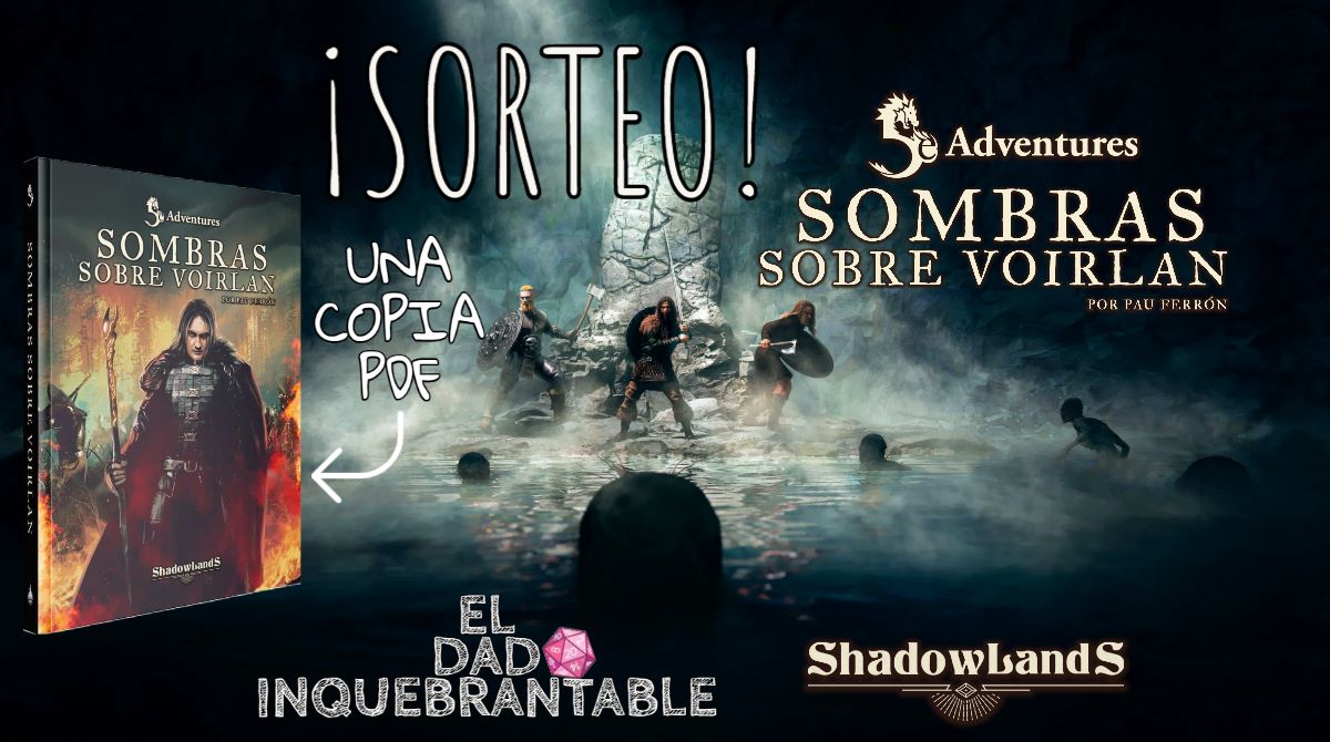 Llegó el día!! Por nuestro segundo aniversario sorteamos humildemente una copia PDF de una de nuestras series: Sombras sobre Voirlan. Una campaña de <a href="/PauFerron/">Pau Ferrón</a> y con la enorme colaboración de <a href="/Shadowlandsed/">Shadowlands</a> ¿Quieres participar? Sigan viendo! ⬇️