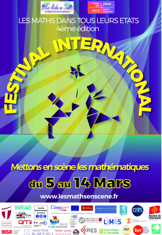 Mathalors's tweet photo. Une aventure, un voyage @LesMathsEnScene
Festival #lesmathsdanstousleursetats 18 790 élèves 626 enseignants et 240 animateurs
#regarddegeometre 12484 élèves 351 #chercheurs et #artistes
#culture #maths #arts #eloquensciences #mathotheque #CineMaths #InspirSciences #Sacamaths https://t.co/HHAzVZI0nn