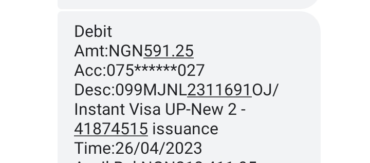 @EnohoEmeje @Obajemujnr_ @BashirAhmaad @gtbank_help This is my evidence, maybe there other charges on yours
