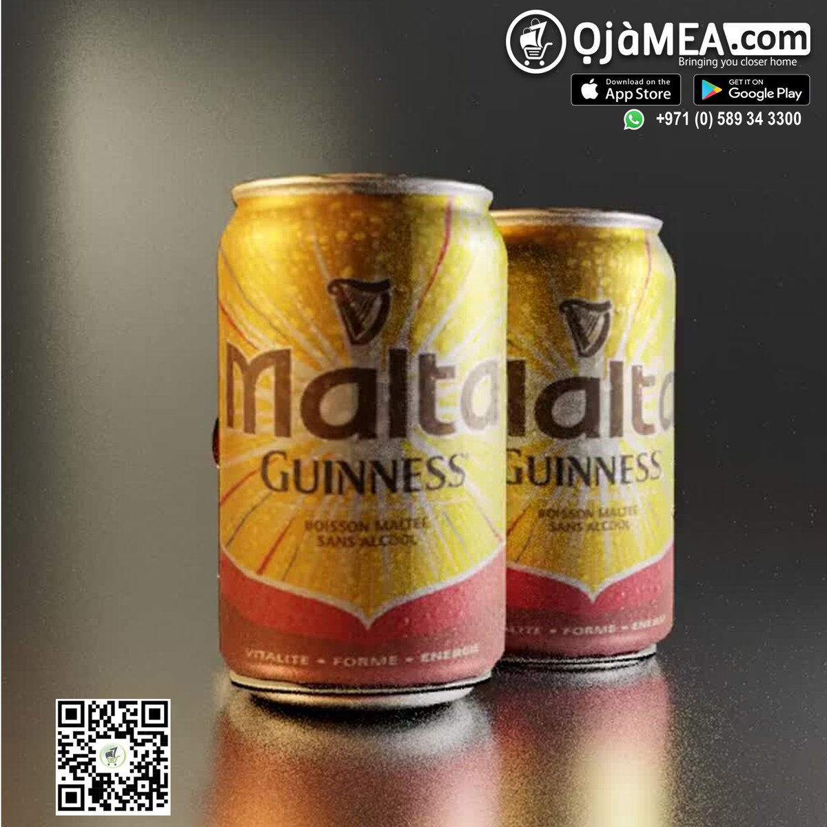 ojamea1's tweet photo. Savor the flavor of Malta Guinness, the refreshing non-alcoholic drink, available on https://t.co/X7UlOSoWx5. Indulge in guilt-free goodness and experience the burst of malty goodness. Cheers to Malta! 🍻 #MaltaGuinness #NonAlcoholic #Ojamea #Refreshment https://t.co/d2PErADFWW