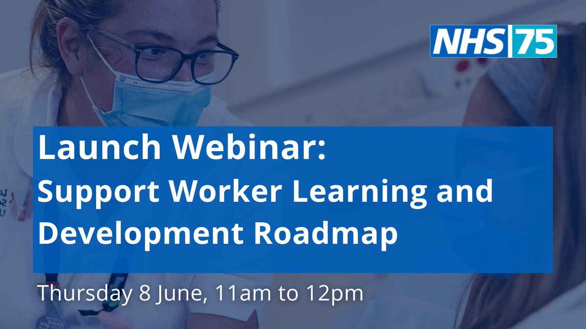 Sign up to this webinar all about the launch of the Learning and Development Roadmap for our HCSW
#WeAreHCSWs
@teamCNO_ 
@NHSHEE_EoE