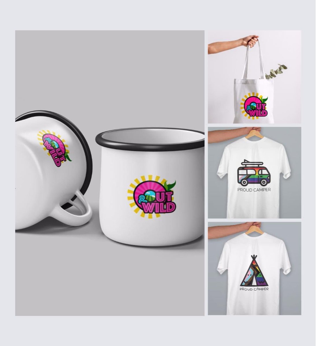 We may not be @target or @Budweiser but @OutandWildlgbtq merch will always be front of shop #pridemerch #PrideMonth #lgbtq #lgbtqsupport outandwild.co.uk/shop/