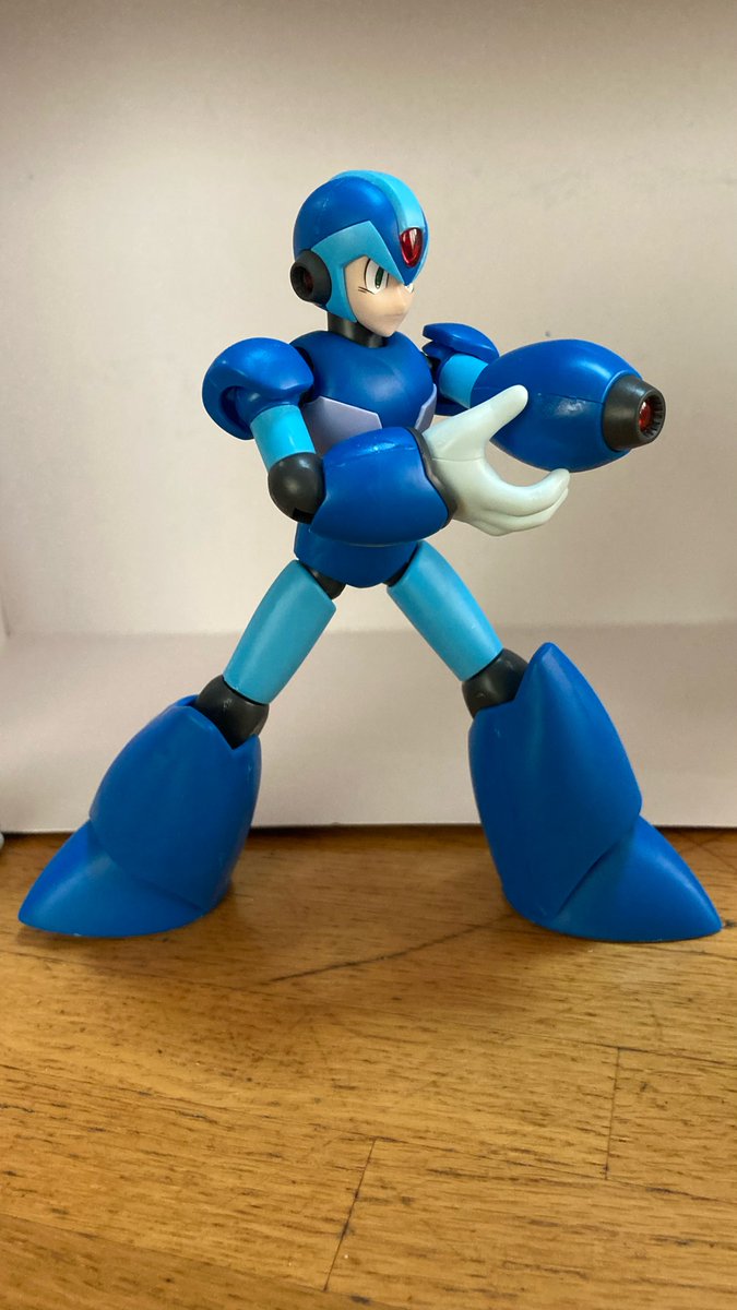 Musashingman's tweet image. コトブキヤのプラモ「ロックマンX」を作ってみました。
#ロックマン #ロックマンX #エックス #若殺駆頭 #コトブキヤ #プラモデル好きと繋がりたい