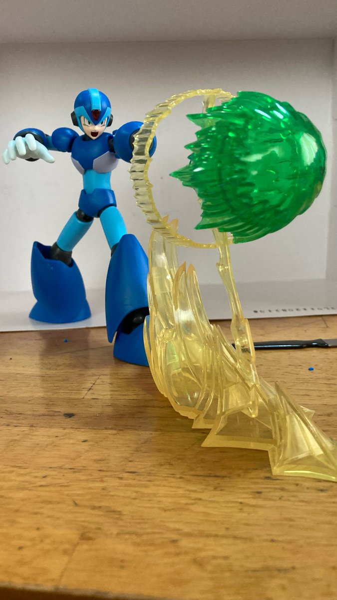 Musashingman's tweet image. コトブキヤのプラモ「ロックマンX」を作ってみました。
#ロックマン #ロックマンX #エックス #若殺駆頭 #コトブキヤ #プラモデル好きと繋がりたい