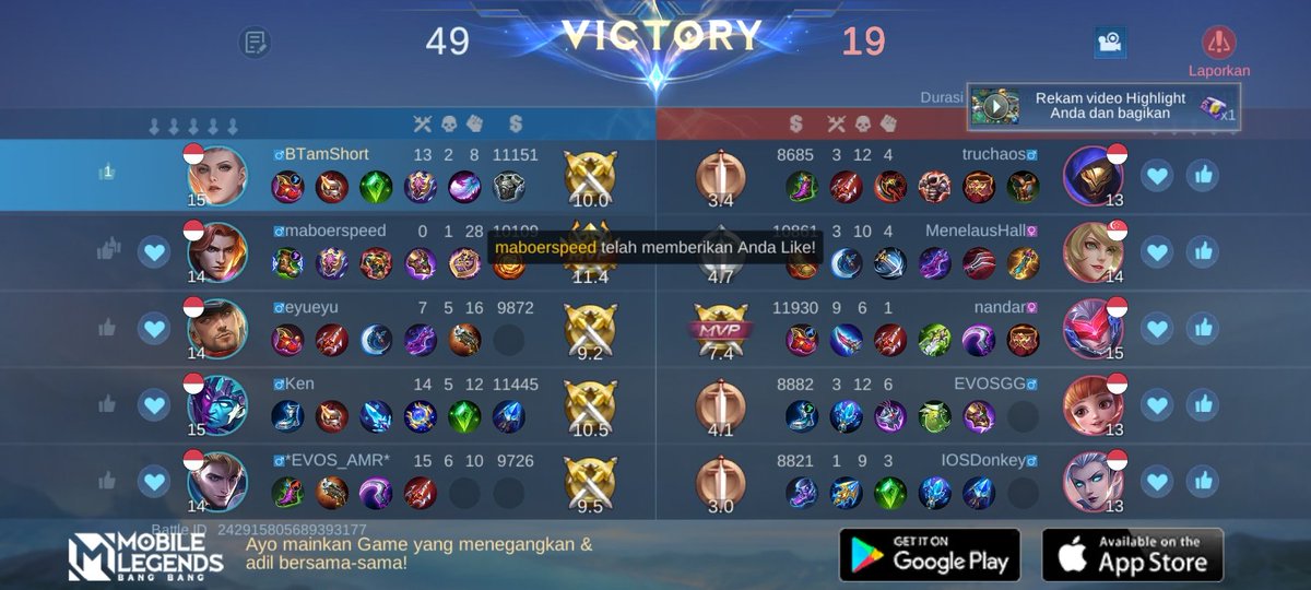 Ayo bergabung dengan tim saya, tantang semua Player MOBA terbaik bersama! 
r8qs.adj.st/appinvites?adj…