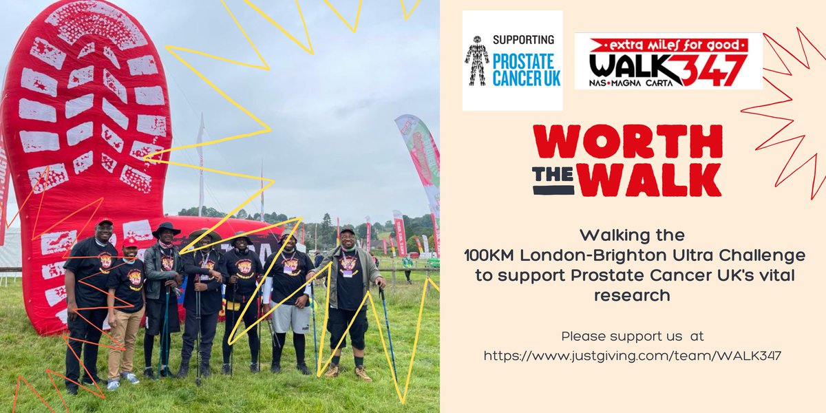 NASPC1952's tweet photo. Today, @Walk347, true to its exemplary spirit of community and advocacy, is walking the 100KM London-Brighton Ultra Challenge to support Prostate Cancer UK's vital research.
Support the fundraising for Prostate Cancer UK.
https://t.co/Qk1rcnzRqw https://t.co/ztfuH6MIX0
