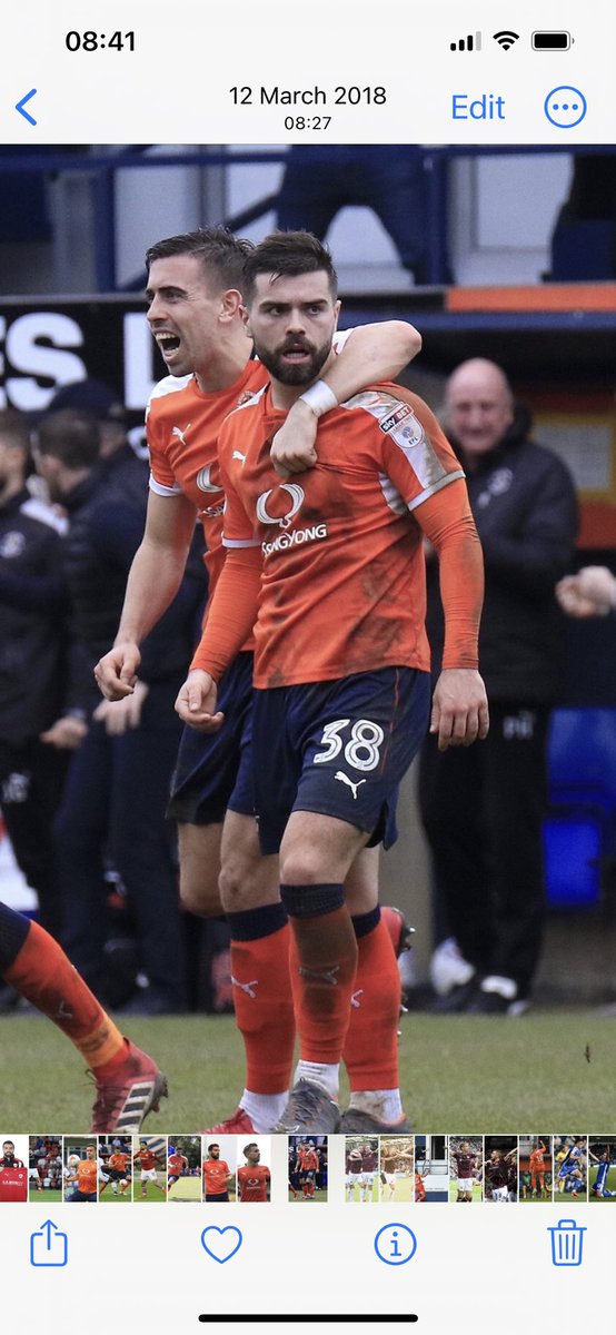 Good luck to @LutonTown at Wembley today!! The Club have come such a Long way and a big part of both my sons careers #EFLPlayOffs