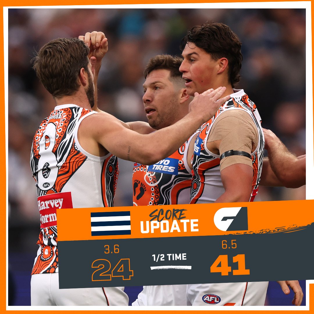 GWSGIANTS's tweet photo. Strong opening half πͺ #Toby200 #BigBigSound https://t.co/XJAbzzoAIa