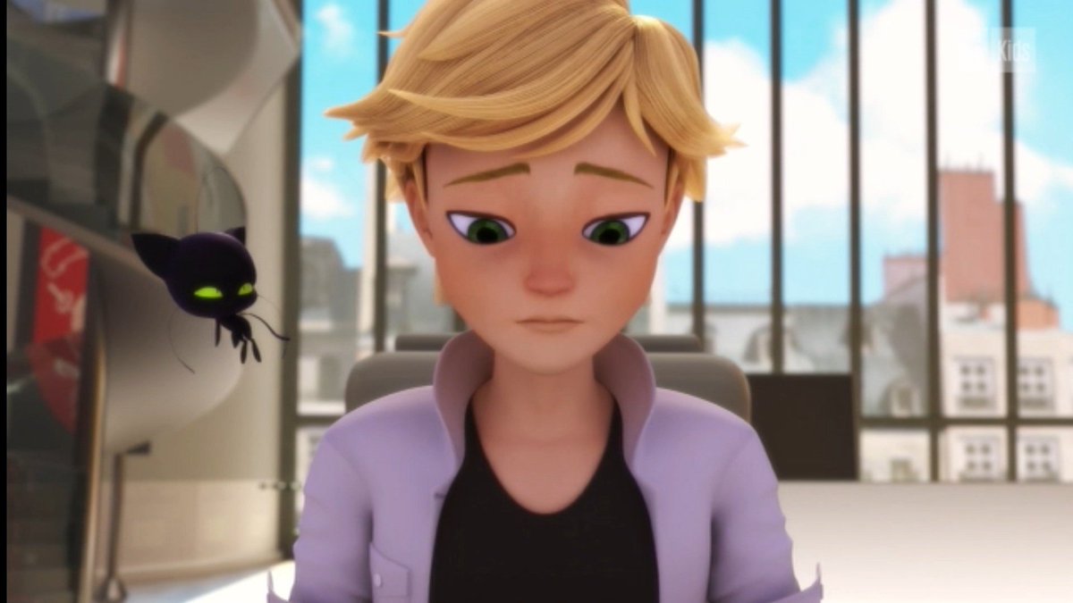 'No puedo escribir la verdad. Si Marinette se entera de que mi padre quiere enviarme a una escuela privada, le romperá el corazón. Y el mío con ella.'

Soy el llanto 😭💔
#MiraculousLadybug #MiraculousSeason5 #MLBS5Spoilers