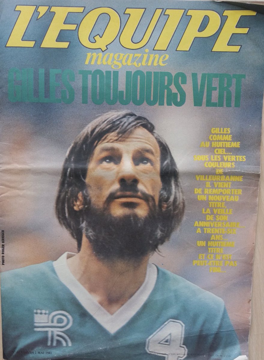 darluque's tweet photo. Mai 1981
Equipe mag👍👍👍 avec un long article sur les retrouvailles Gilles Purkhiser en finale du championnat https://t.co/JrkPhBI0RT