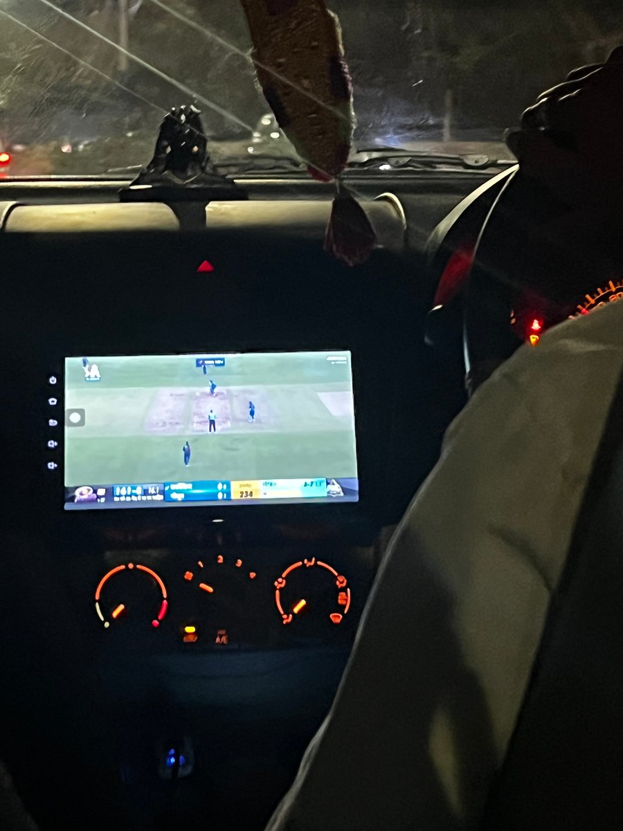 New India:

- Uber driver
- Watching IPL live
- Flawless streaming
- Tuned into Jio Cinema
- TV added in a low-priced car

We don't appreciate how incredible this in a 'developing' country

India tech is transforming employment, entertainment and comfort
