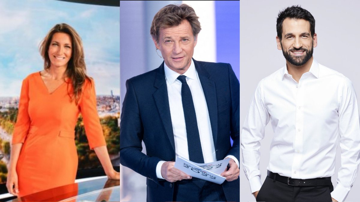 LES JT DE 20H : #JT20h 

@TF1 avec @ACCoudray : 4,5M de téléspectateurs - 27,4%Pda

@France2tv avec @LaurentDelahous : 4M de fidèles - 24,1%Pda 

@M6 avec 19.45 de @domtenz : 1,8M de personnes - 11,6%Pda