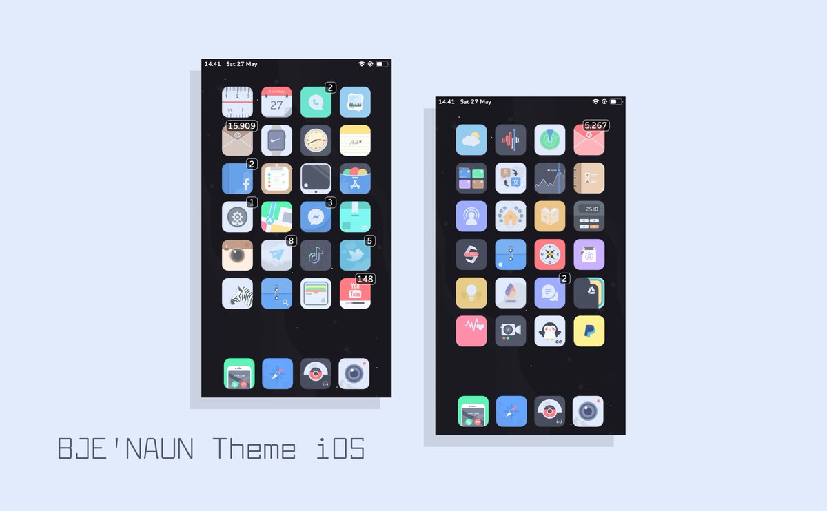 oxtfdsgn's tweet image. Fixing color for calendar &amp;amp; Clock Model.

✨Complete all apple apps and some third party apps 🥰

Staytune everyone...

#wewantbjenaun #iOStheme #cowabunga #rootful #rootless #shortcut