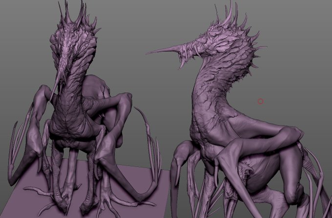 「ZBrush」 illustration images(Latest))