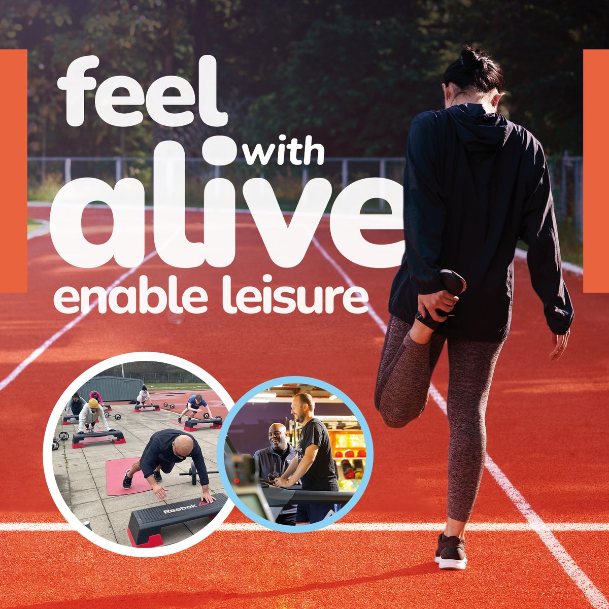 Feel alive with Enable Leisure! 🙌

When you exercise your body releases hormones called endorphins also known as "the happy hormone" which boosts your mood and makes you feel alive.

Start your fitness journey today 👇

offer.enablelc.org