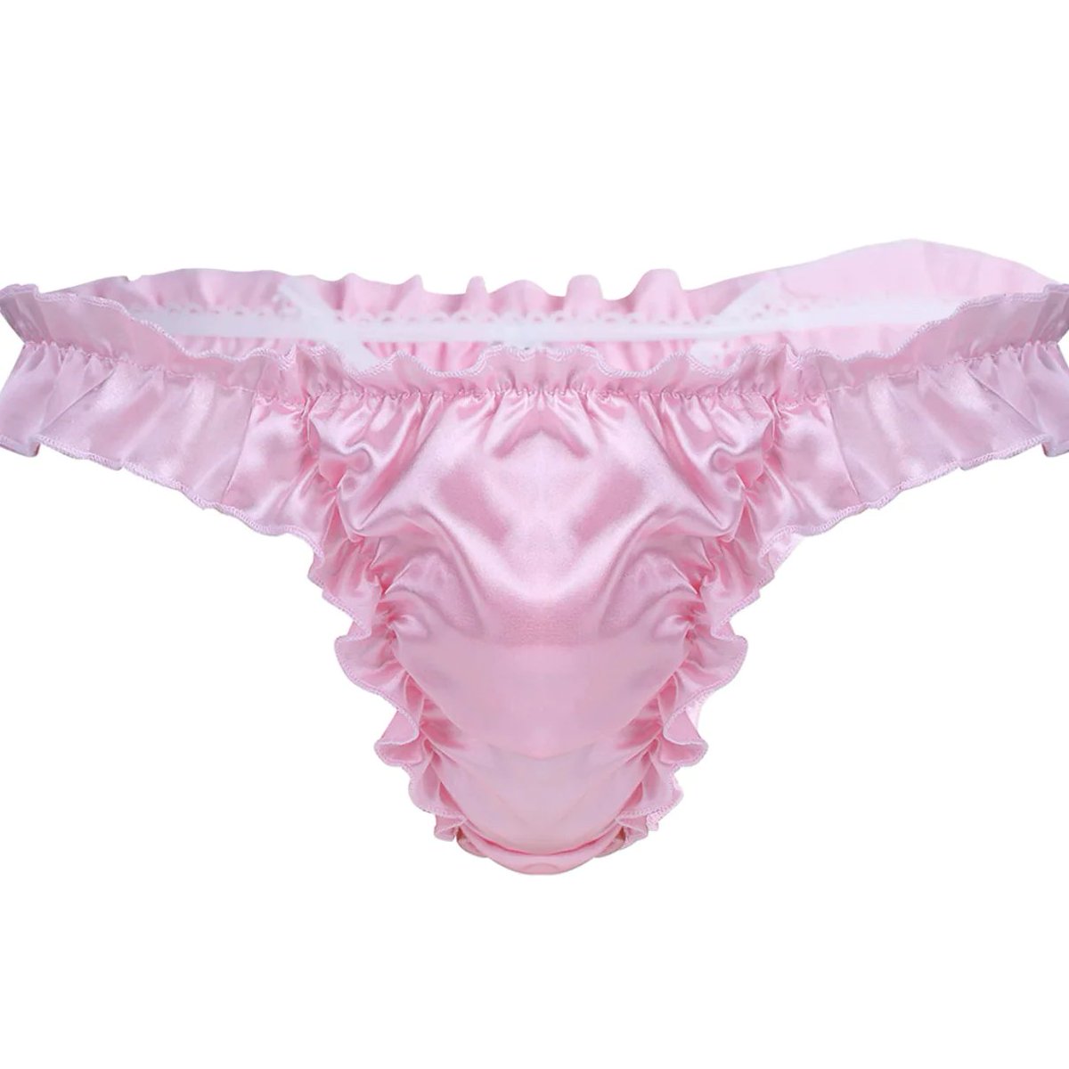 Sissyloving On Twitter Frilly Satin Sissy Lingerie Panties Https