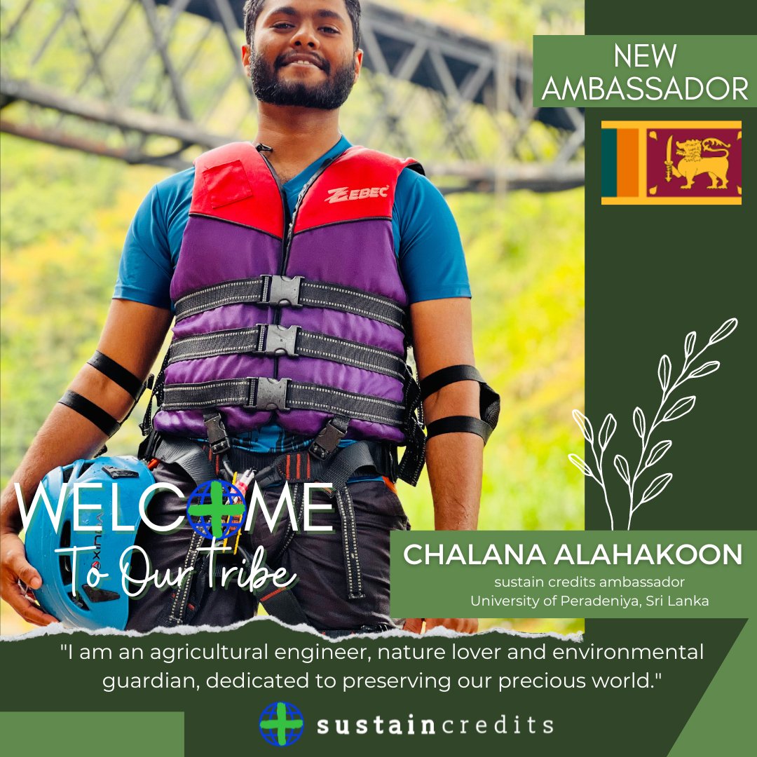 'I'm Chalana, driven by a love for nature. I promote sustainable farming, build stakeholder relationships, and believe in the power of #sustaincredits for a greener future.' #masforgood #earthdoctor #climateaction #reforestation #plasticwaste #regenerativeagriculture