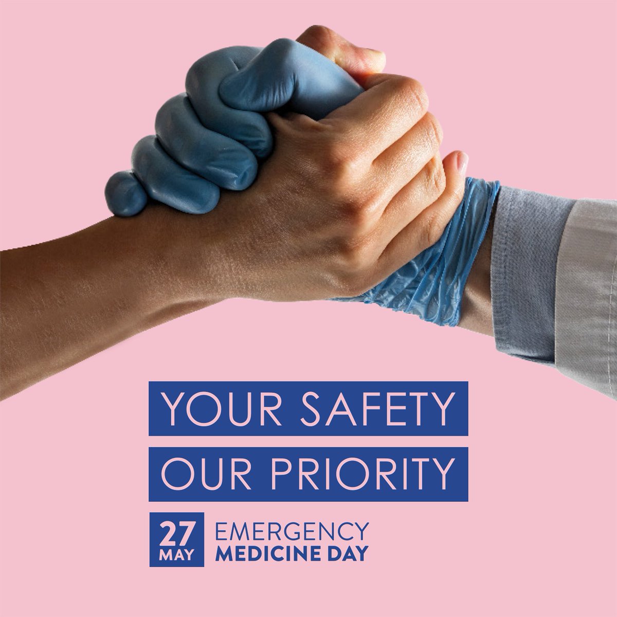 Today is #EmergencyMedicineDay! Thank you to all our emergency care colleagues for your hard work and dedication. This year the focus is on safety – for both patients and staff, around the world ➡️ emergencymedicine-day.org #EMDay23 #PatientSafety @EmergencyDay