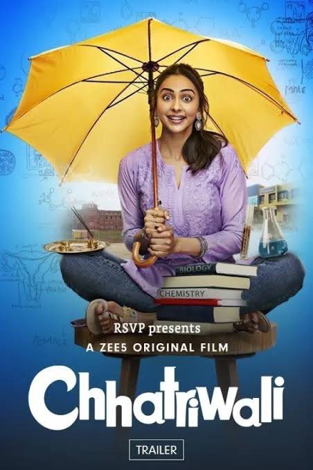 #JanhitMeinJaari & #Chhatriwali are just so so similar films, in terms of subjects, lines, performances and even the setting. What a coincidence and both are available on @ZEE5India !!