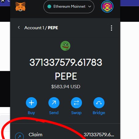 🚨 The $PEPE airdrop is now LIVE!

Check eligibility and claim your $PEPE tokens on
🔗 pepe.gl

$PSYOP #PEPEARMY $PSYOP $BEN $BOB $RFD #REFUND #Binance #bnb $ETH #Ethereum #CryptoCommunity #Metamask $MONG #DYOR $ARB $USDT Crypto NFT $NVDA $JESUS #REALIO #DeFi #XRP